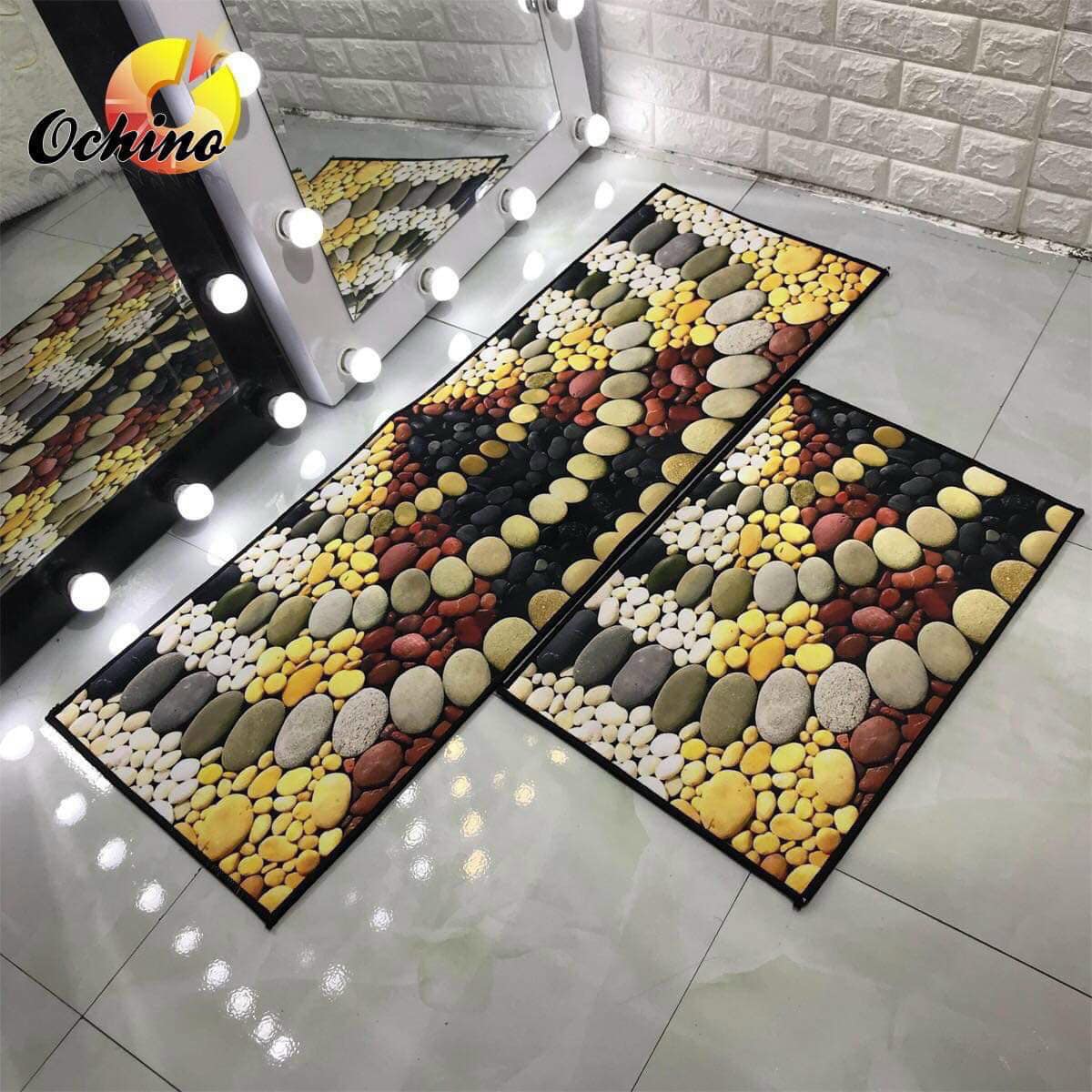 THẢM BẾP 3D HÌNH CHỮ L