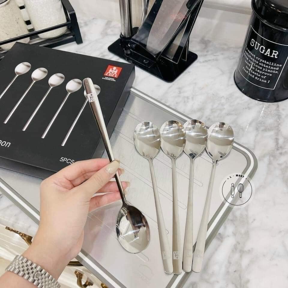 THÌA ĐỨC SET 5 THÌA CAO CẤP