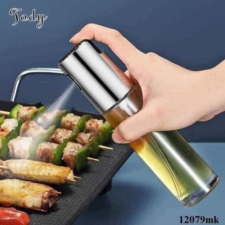 BÌNH XỊT DẦU ĂN 100ML THUỶ TINH CAO CẤP