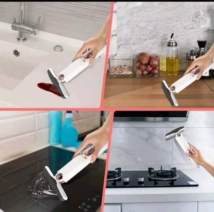 Cây lau mini tự vắt gấp gọn