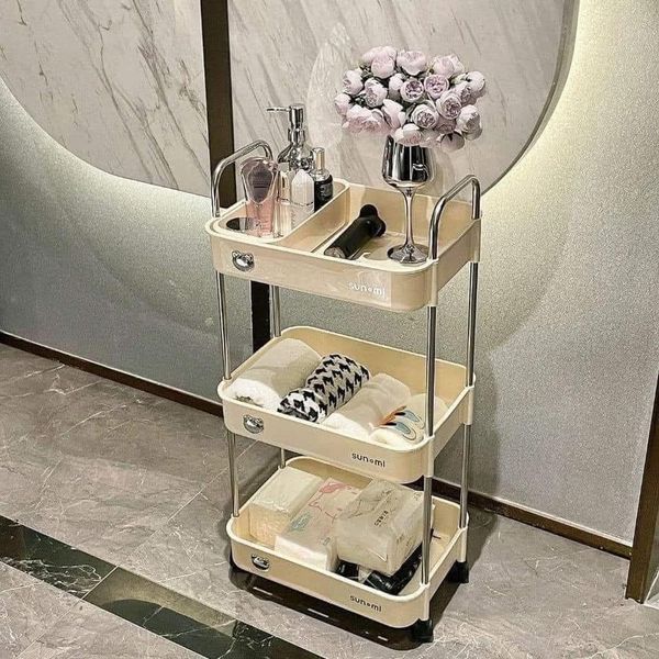 KỆ ĐẨY 3 TẦNG GẤU