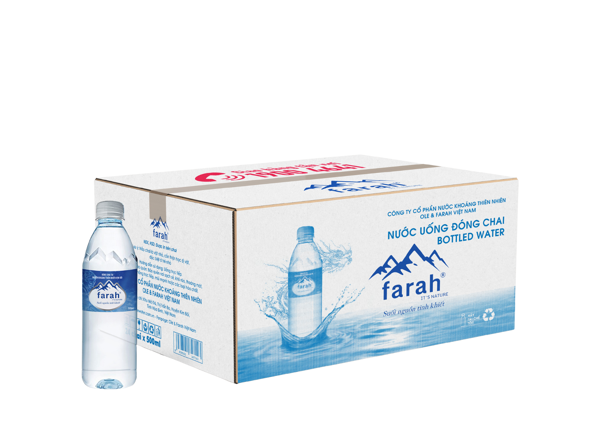 NƯỚC TINH KHIẾT FARAH 500ML ĐÓNG THÙNG - Ảnh 2