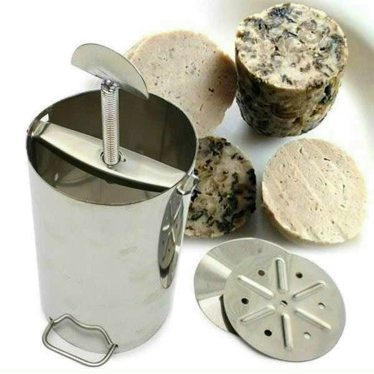 Khuôn làm chả inox 1kg