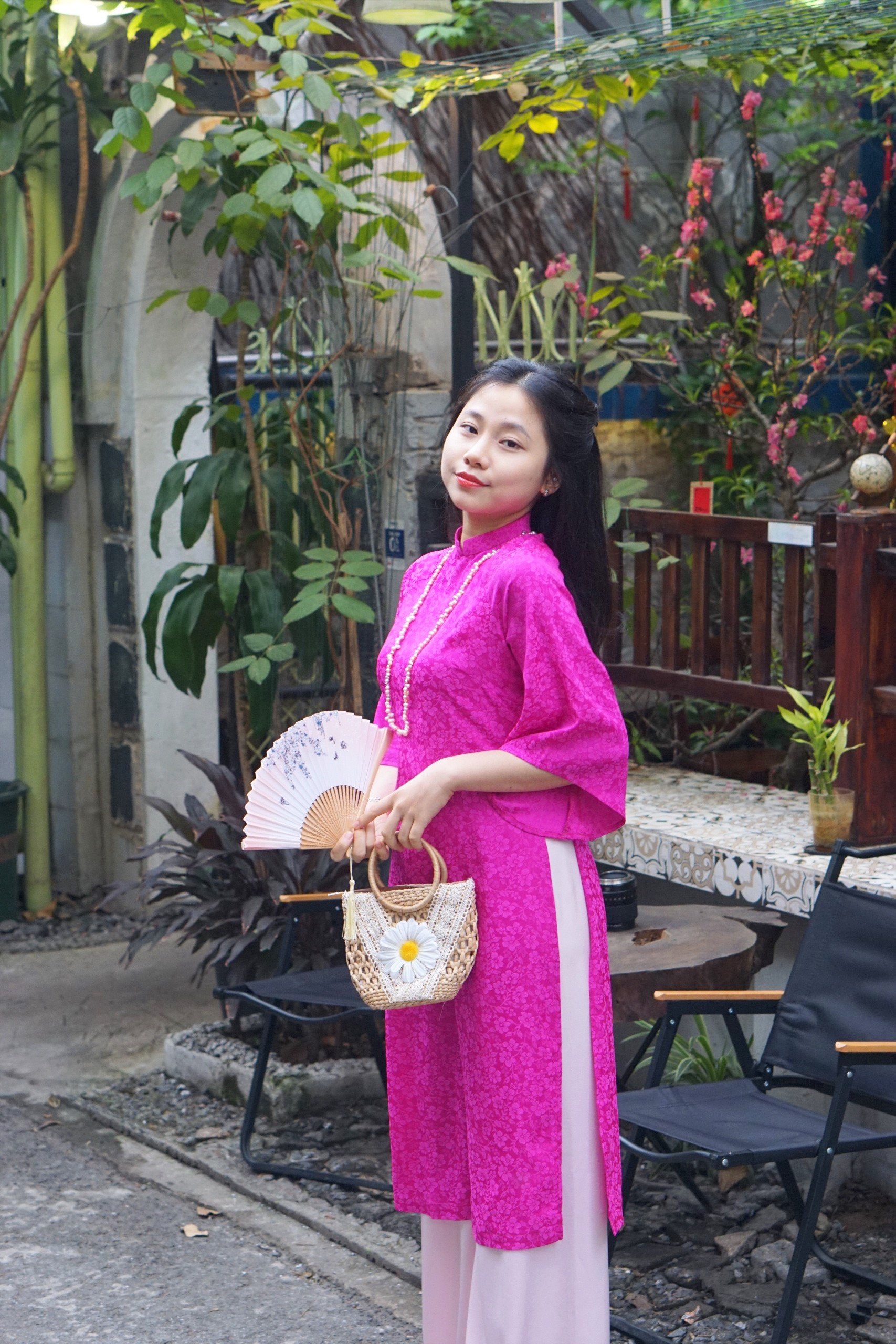ÁO DÀI XÀ CỪ TÍM L