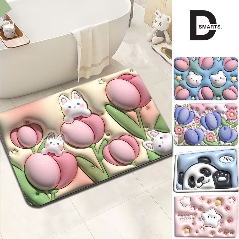 Thảm Chân OVAL 3D