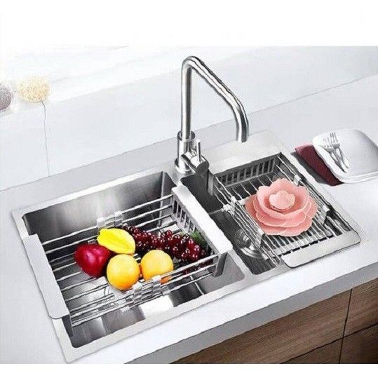Rổ Rút Gọn đa năng để bồn rửa