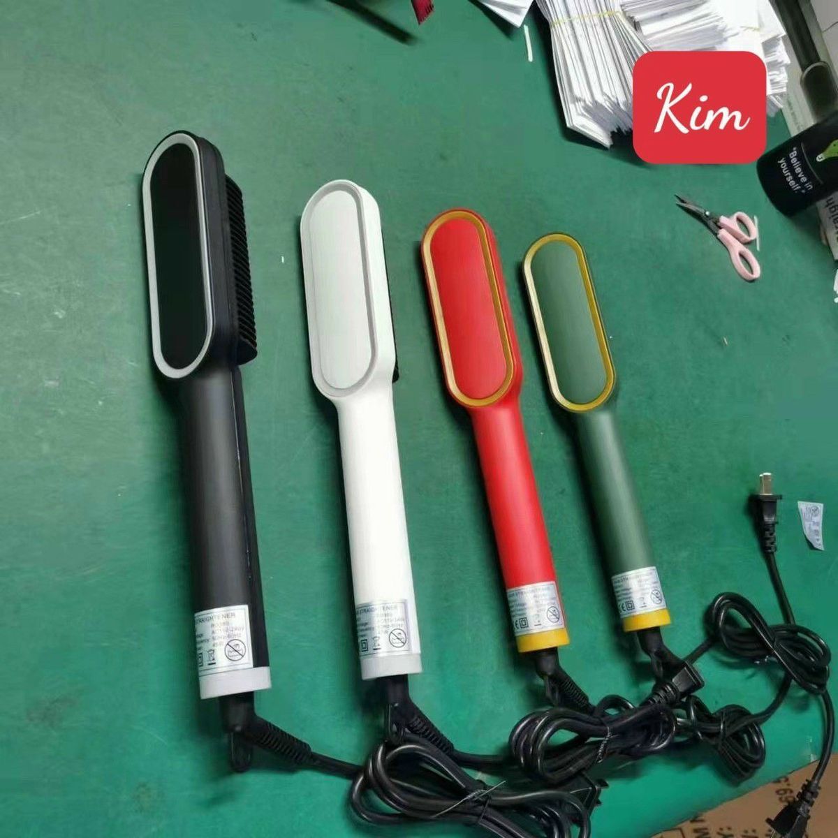 Lược điện làm tóc xoăn