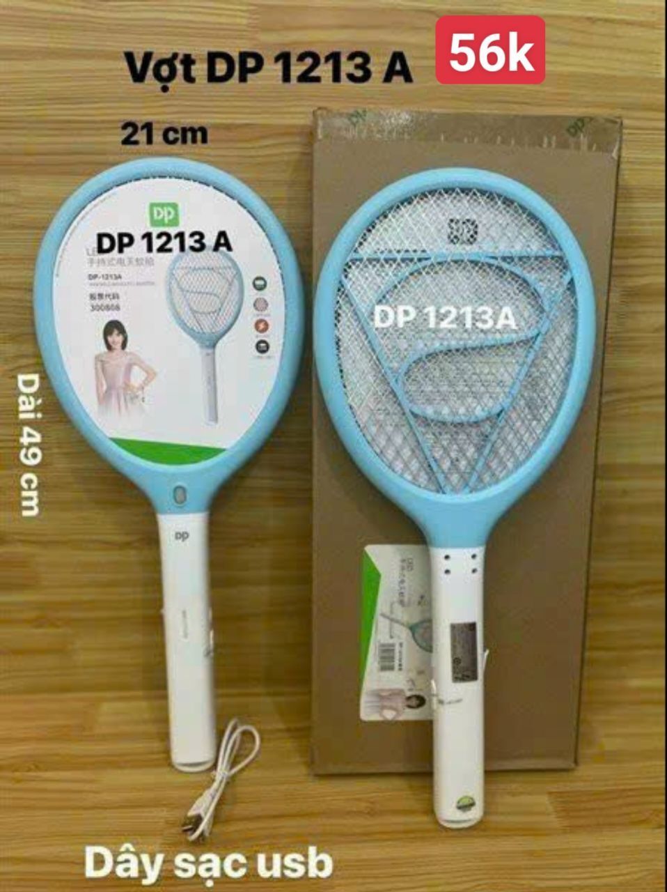 Vợt bắt muỗi DP 1213