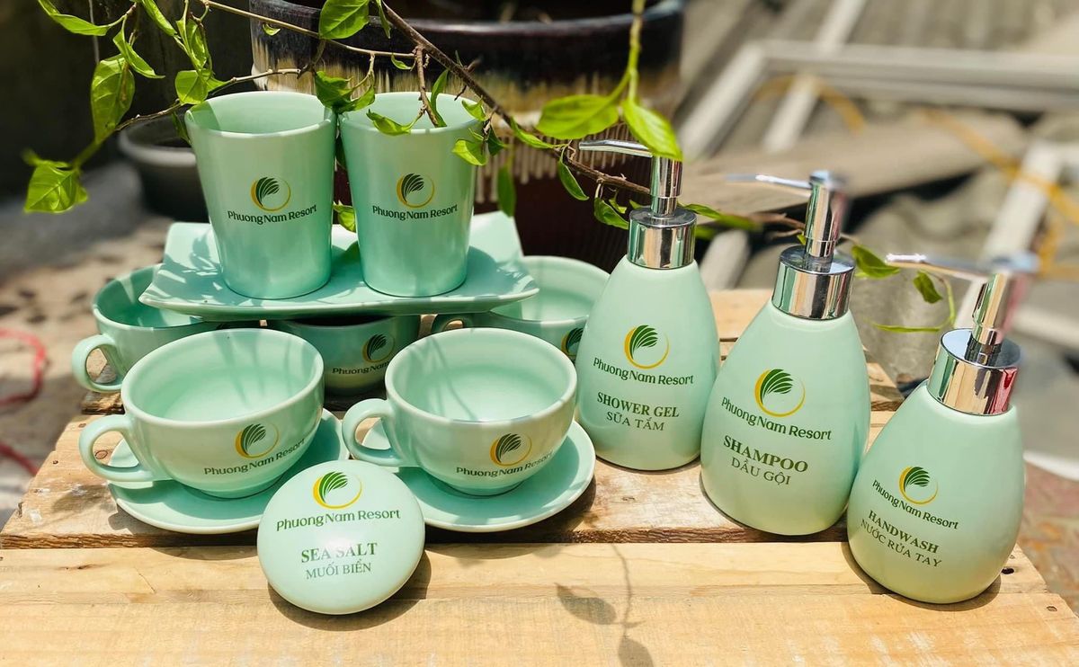 Bộ sản phẩm phòng tắm dùng cho các khách sạn/ resort