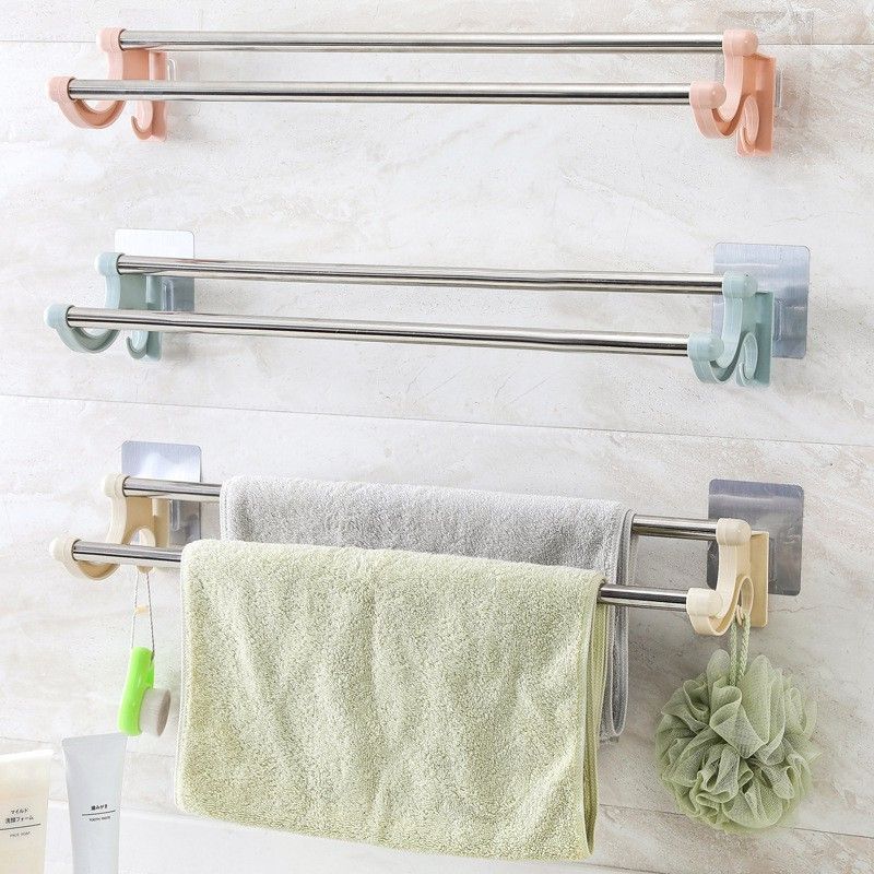 THANH DÁN treo khăn nhà tắm, thanh inox nhà bếp