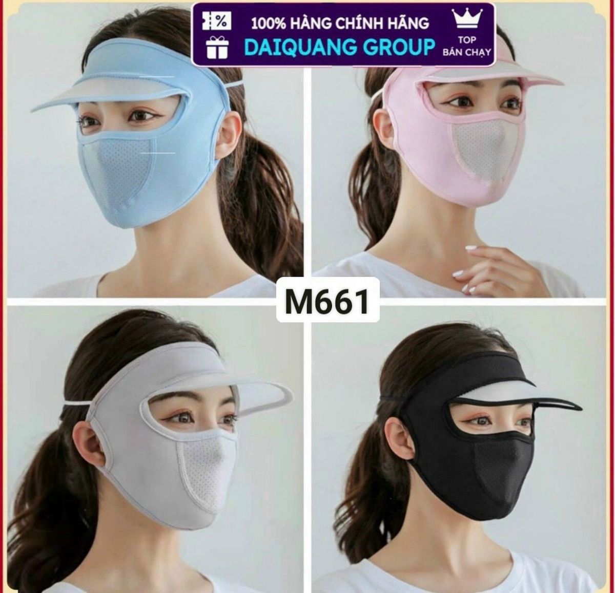 Khẩu trang có lưỡi tre nắng