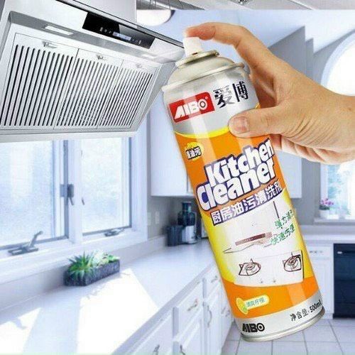 Bình xịt bọt tuyết kitchen cleaner chai phun vệ sinh tẩy rửa nhà bếp phòng tắm