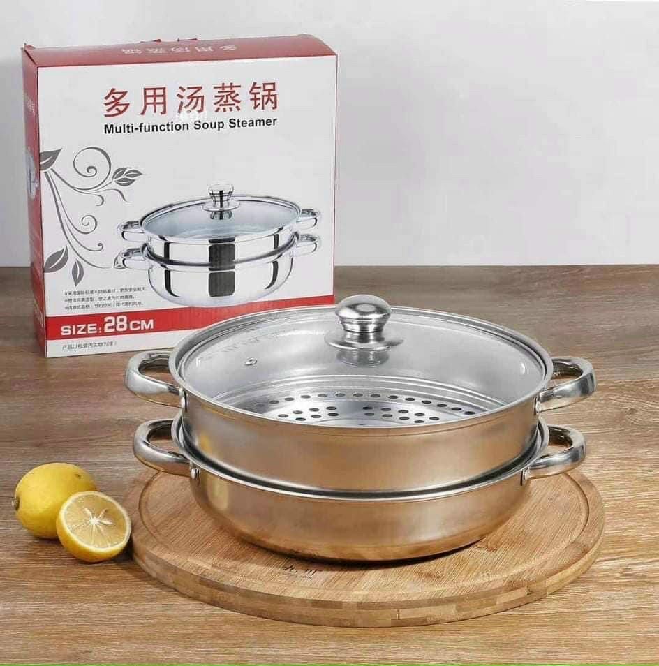 Nồi hấp 2 tầng