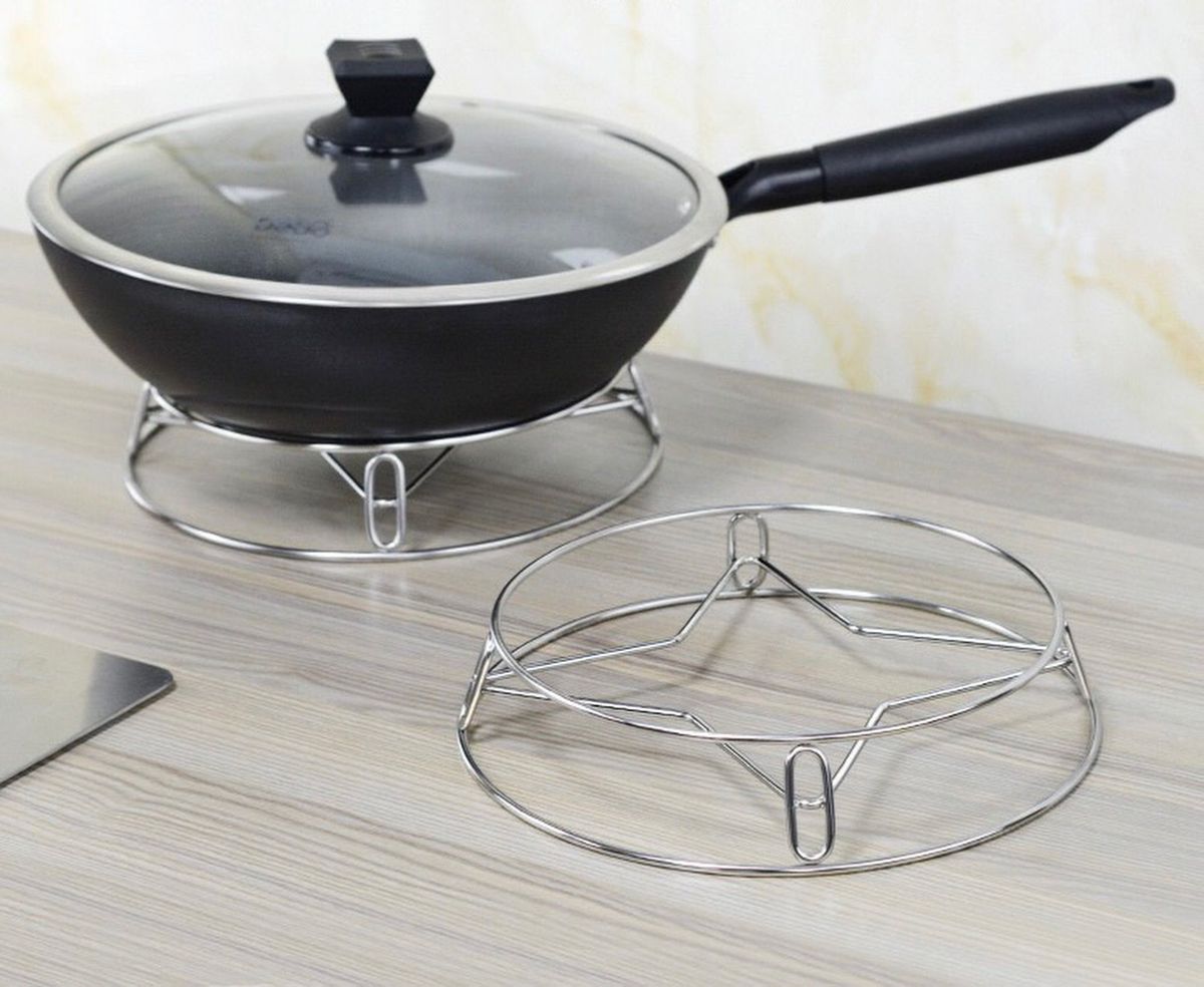 Giá đỡ lót nồi cách nhiệt inox . Thép không gỉ đa năng