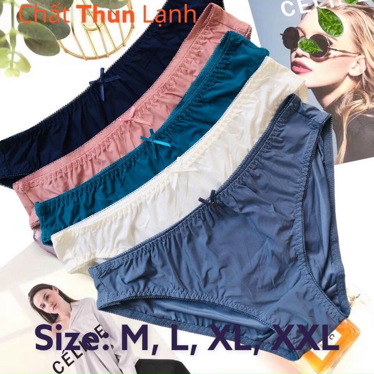 Quần Lót Nữ Thun Lạnh