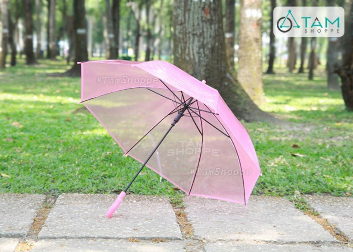 DÙ TRONG SUỐT MÀU HỒNG