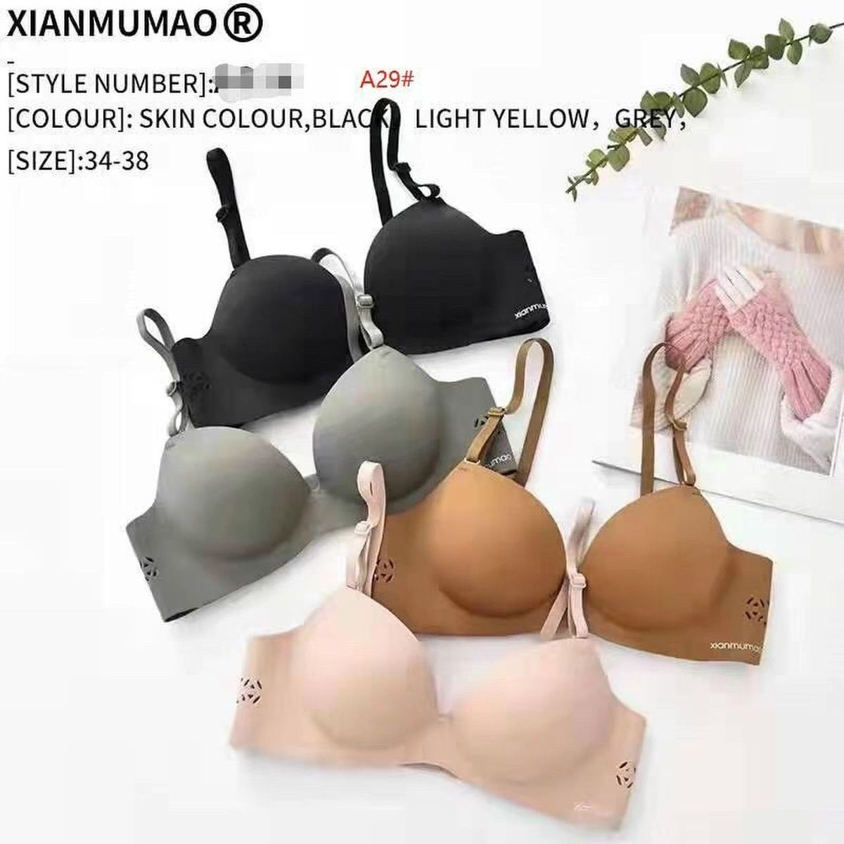 Áo lót nữ không gọng thông hơi A29