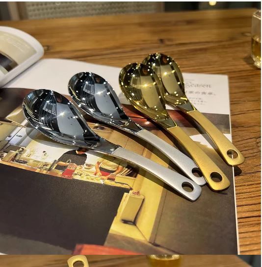 THÌA MUỖNG INOX 304 MẠ VÀNG BẠC