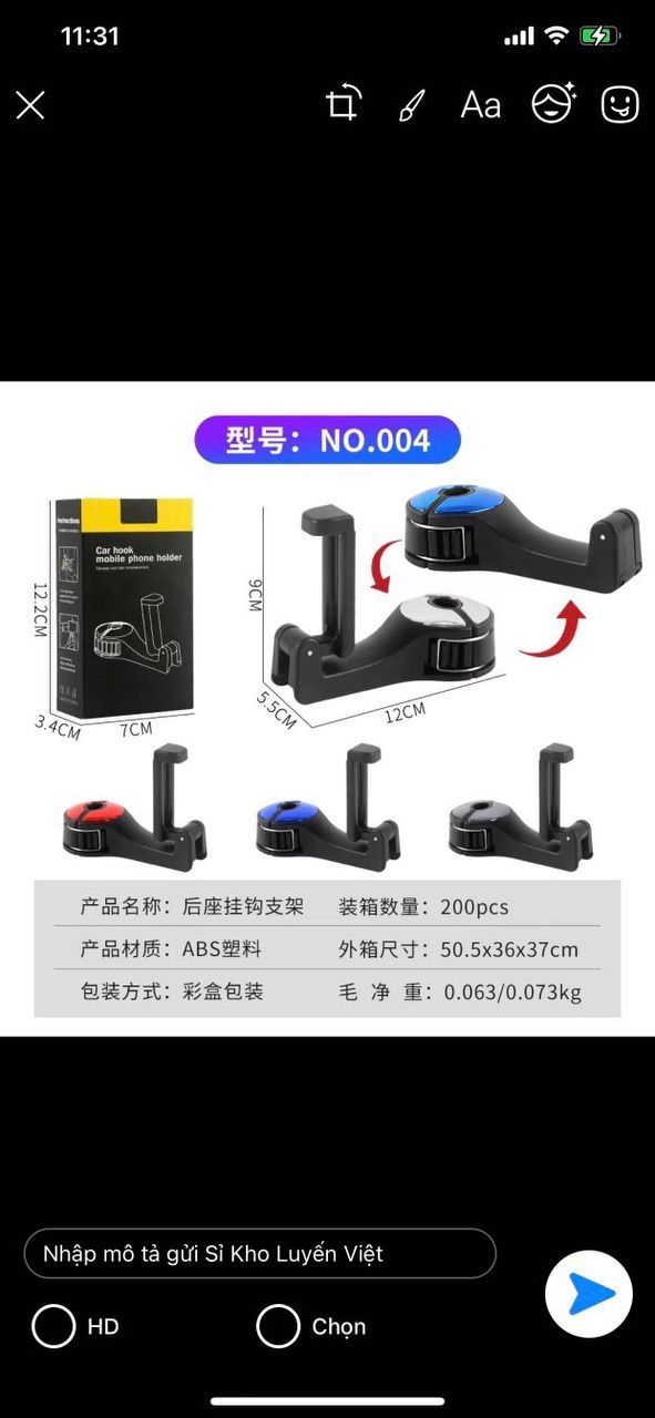 Kệ điện thoại ô tô
